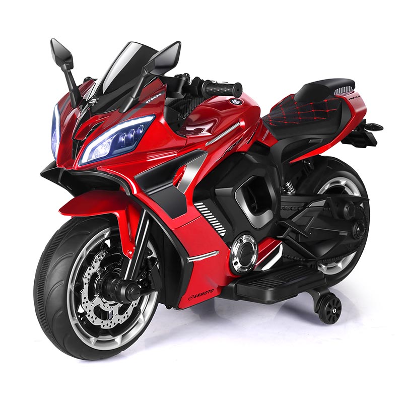 Xe máy điện trẻ em 12V Dual Drive có chìa khóa khởi động