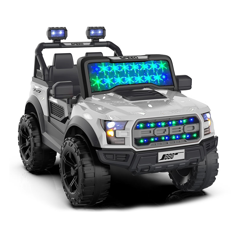 Xe điện trẻ em động cơ kép 12V có điều khiển từ xa và âm nhạc