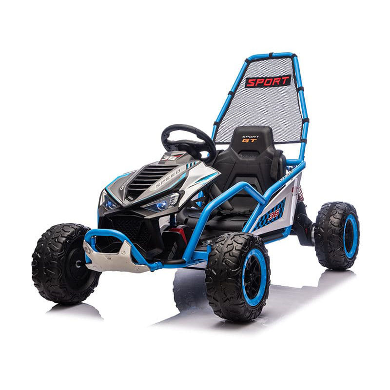 Xe đua Go Kart chạy điện dành cho trẻ em 12V có máy nghe nhạc MP3 Bluetooth