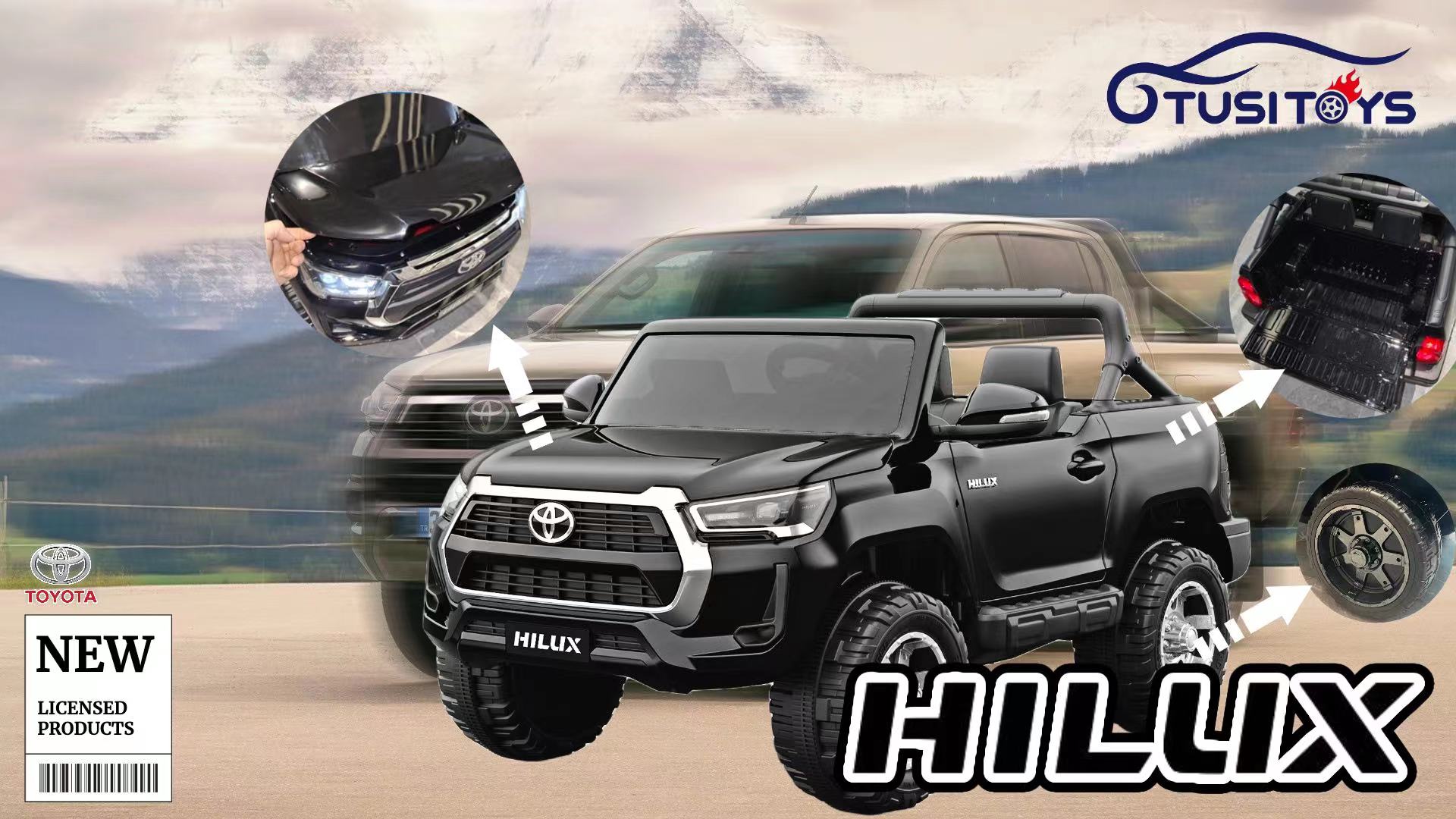 Hãy nhìn xem bạn sẽ chỉ nhận được gì khi lái chiếc toyota Hilux được cấp phép này?