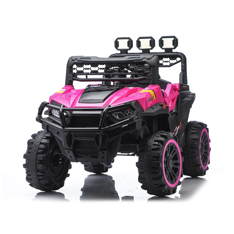 Đồ chơi ô tô đèn LED MP3 chạy điện cho trẻ em