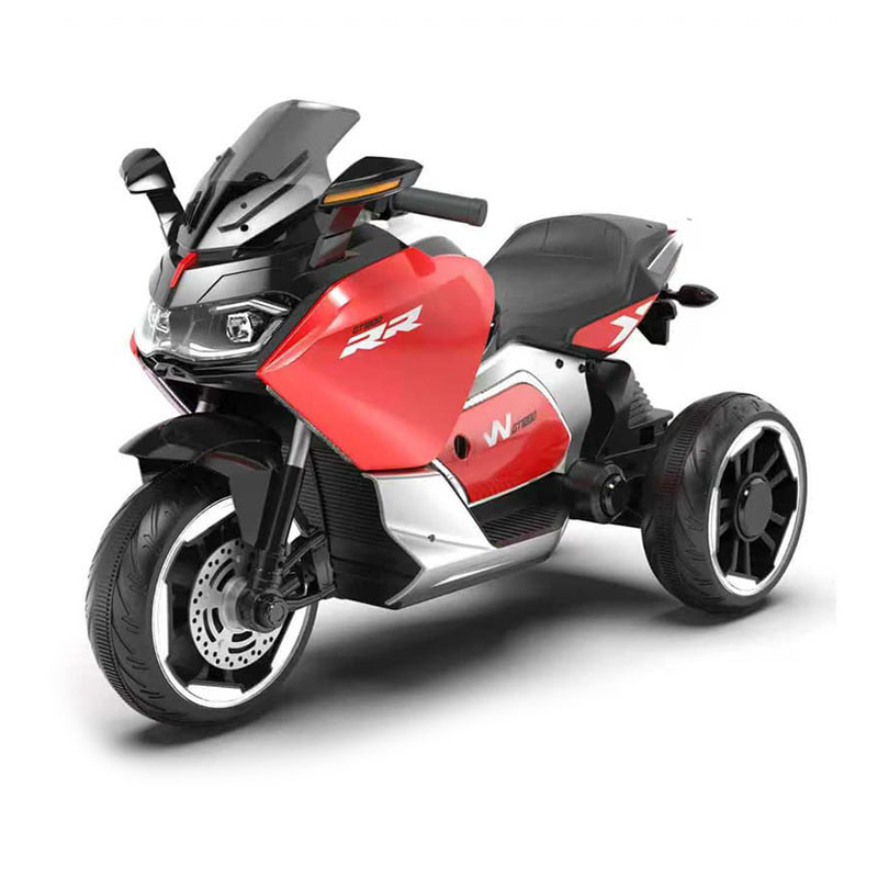 12V Dual Motor Kids 3-Wheel Motorcycle with MP3 player & Bluetooth