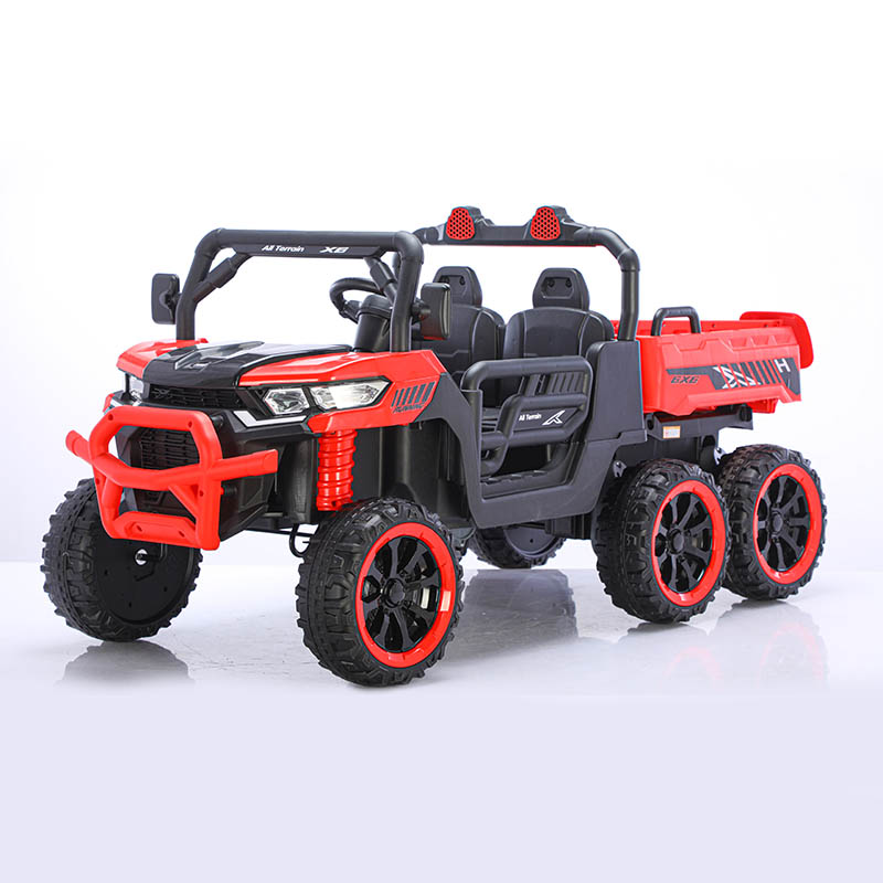 12V 4WD 2-Seater Kids Electric Car with Rear Bucket