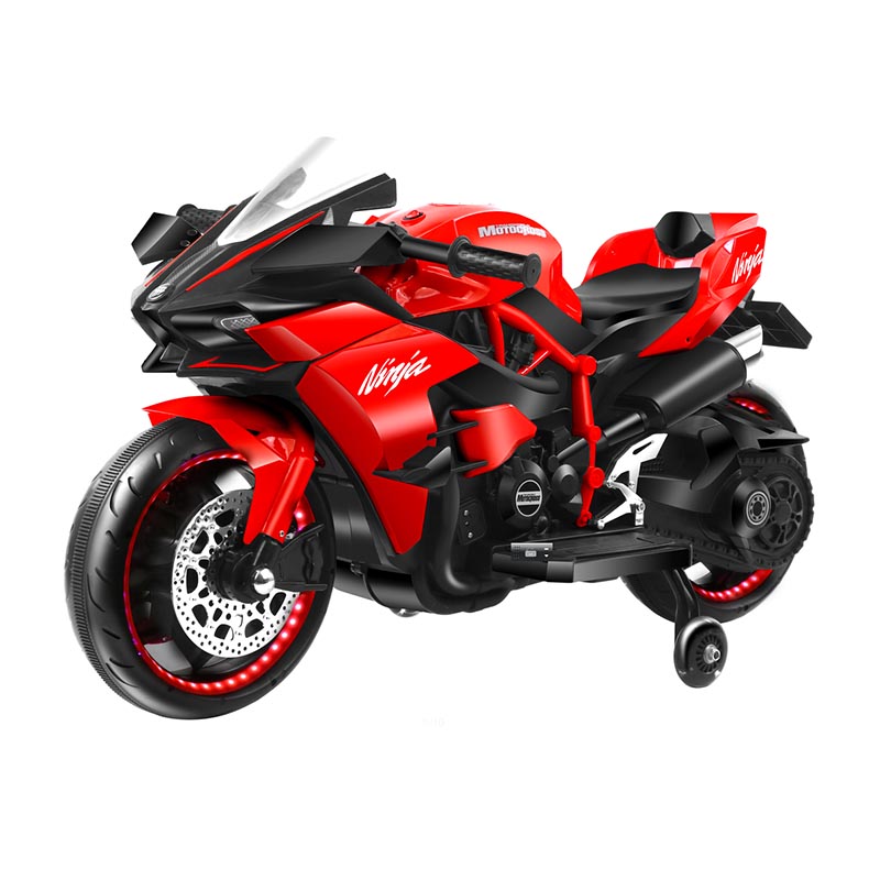 12V Big Size Ride-On Motorbike for Older Kids with music & light