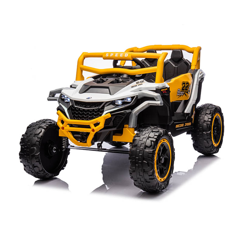 12V 2WD Kids Ride-On UTV with Four-Wheel Shock Absorption